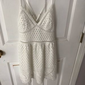 White Eyelet Lace sundress